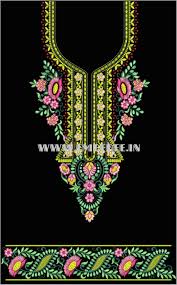 For ideas and inspiration check out our free . Neck Embroidery Design Neck With Less Neck Embroidery Design Embfree In
