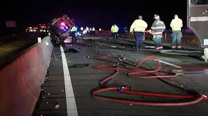 Witnesses report loud boom, fire in wrong-way crash that killed 3