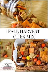 Fall Harvest Chex Mix Recipe Snack Mix Recipes Fall Snack Mixes Fall Snacks