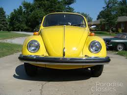 Image result for Rallye Yellow 1974 Beetle