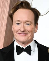 Conan O'Brien: "The only reason I'm hosting the Oscars in 2026 is that I  want to hear Adrien Brody finish his speech." Photo via Getty Images