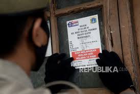 Savesave formulir calon rw for later. Stiker Isolasi Mandiri Antisipasi Pemudik Dari Daerah Republika Online