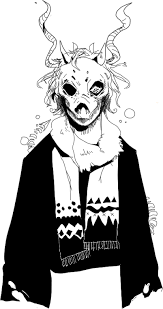 Black And White Anime Characters Png 