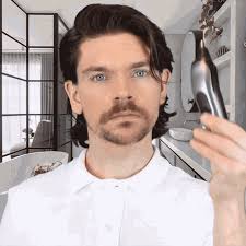 Grooming Robin James GIF