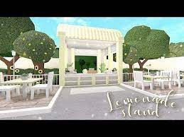 Bloxburg Lemonade Stand Youtube Roblox Bloxburg Bloxburg Town Ideas Bloxburg Lemonade Stand