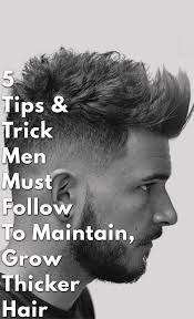 Supports hair health & strength. How Can You Make Your Hair Thicker 5 Hacks Thick Hair Styles Hair Tips For Men Thick Hair Remedies