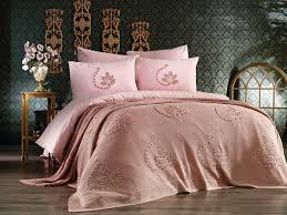 Perla Incili 100 Akrilik Triko Battaniye Set 2020 Battaniye Yatak Yatak Ortusu