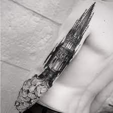 Baron Noir Tattoo Tatoueur Bordeaux Lahhel Clair