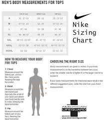 nike dri fit shirt size chart fitness and workout