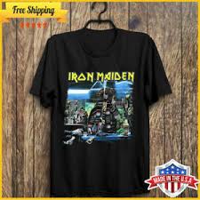 Details About Freeship Hot Iron Maiden Tour 2019 T Shirt Black Unisex Tee Us Shirt Full Size