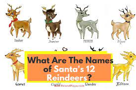 Rudolph is the ninth addition (made famous by the song about his red nose). What Are The Names Of Santa S 12 Reindeers List And Personalities