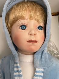 Moments Treasured Porcelain Doll "Adam" NIB