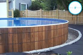 Concrete pool deck photo gallery browse our library of concrete pool deck pictures for inspiration and ideas for your backyard oasis. Round Above Ground Pools Crestwood Pools