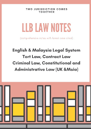 Read summaries of new decisions and thousands of archived expert articles on environmental law; Llb First Class Notes Uk And Malaysia Law English Malaysia Legal System Contract Tort Criminal Medical Land Law Consti Admin Law Books Stationery Books On Carousell