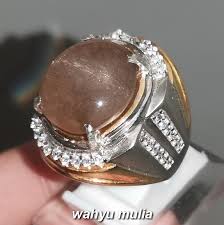 Maybe you would like to learn more about one of these? Cincin Batu Pasir Emas Star 4 Tapak Jalak Sunstone Asli Kode 1874 Wahyu Mulia