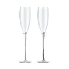 Check spelling or type a new query. Silver And Rhinestone Champagne Glasses The Knot Shop