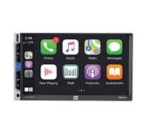 Dual Electronics 7" Touchscreen Car Stereo Receiver with Certified Apple  CarPlay & Android Auto – Double DIN, Bluetooth, USB – XDCPA10BT (New)