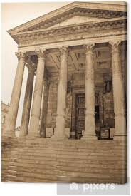 Please inform maison carrée in advance of your expected arrival time. Cuadro En Lienzo Arquitectura Romana Maison Carree De Nimes Pixers Vivimos Para Cambiar