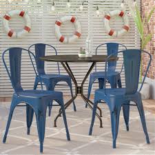 At wayfair, we offer metal patio dining chairs which add color and comfort to the decor of your porch, patio, or poolside. Stackable Breakwater Bay Metal Patio Dining Chairs You Ll Love In 2021 Wayfair
