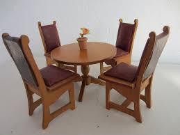 Schneegass Table And Four Chairs For The Dollhouse Chair Table Ikea Chair
