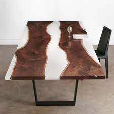 Dine in style with our solid walnut dining furniture. Walnut Dining Table No 281 Elko Hardwoods Modern Live Edge Furniture Dining Coffee Tables Desks Benches