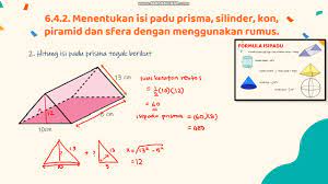 Check spelling or type a new query. Isipadu Pepejal Prisma Silinder Dan Kon Youtube