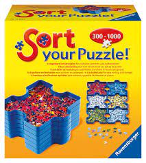 Cobble hill puzzle co is the only company who created a completely unique and useful sorting tray allowing puzzlers to sift away any excessive puzzle dust before staring the sorting! Ravensburger Puzzle Sorter Sort And Go