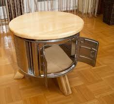 Washing Machine Based Table Mesa Fabricada Con El Tambor Viejo De Una Lavadora Tambour Machine A Laver Machine A Laver Vieille Machine A Laver
