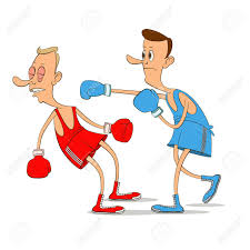 Etiqueta a tu amigo que boxea como el mejor boxeador de todos los tiempos. Dos Hombres Boxeadores De Boxeo Ilustracion Vectorial De Dibujos Animados Ilustraciones Vectoriales Clip Art Vectorizado Libre De Derechos Image 82521364