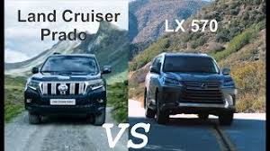 If you like this video, please give it thumb up and also subscribe. 2018 Toyota Land Cruiser Prado Vs 2018 Lexus Lx 570 Comparison Suv Youtube