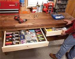 Diy Workbench Upgrades Diy Workbench Garage Work Bench Workbench With Drawers