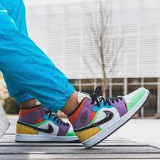 December Holidays Air Jordans Jordan 1 Mid Jordans Sneakers Outfit