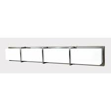 Shop lighting and more at the home depot. Home Decorators Collection 4 Light Led Bathroom Vanity Flushmount Light Fixture The Home Depot Canada