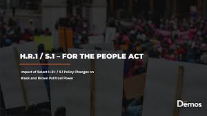 It is doubtful whether the entire bill will be signed into law. H R 1 S 1 For The People Act Demos