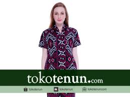 Model baju batik kombinasi untuk pria, wanita, dan couple. Model Baju Tenun Kerja Wanita Tokotenun Com