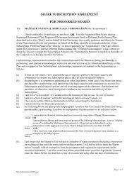 If title is taken in the name of one party alone it shall be conclusively presumed that it was the parties' intention that only the party in whose name title is or was taken or held has, had. Free 4 Share Subscription Agreement Forms In Pdf