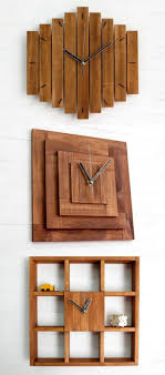 17 Coolest Wood Wall Decorations Wooden Wall Decor Wooden Decor Wood Wall Clock