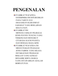 Oleh regolith enterprise pada 19.9.10. Contoh Carta Organisasi Syarikat Enterprise Jawat Kos