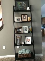 Paint or wallpaper are only but the beginning of decorative applications. Ladder Bookcase Living Room Ladder Bookshelf Shelf Decor Living Room Farmhouse Decor Living Room Farm House Living Room For Pricing And Availability