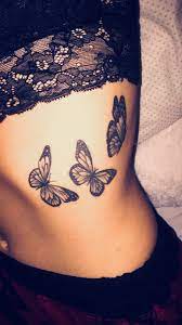 Butterfly Rib Tattoo Tattoos Rib Tattoos For Women Hand Tattoos For Girls
