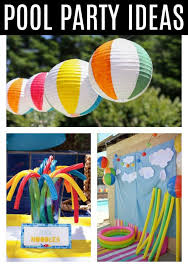 Creative Pool Party Ideas That Will Make A Splash Pretty My Party Pool Party Kids Pool Birthday Party Pool Party Themes