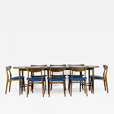 Whether your style is mid century modern, transitional or contemporary, you'll find the perfect dining table at designdistrict modern. Paul Mccobb Paul Mccobb Dining Table 8 Chairs