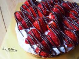 Pavlova is crisp on the edges, chewy on top, and marshmallow soft and creamy in the centers. Double Chocolate Pavlova