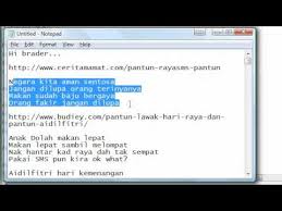 Takbir raya mula bergema, ayam itik menghilang entah ke mana, lembu dan kambing menjadi korban, babi tersenyum tak masuk islam. Pantun Lawak Hari Raya Dan Pantun Aidilfitri Youtube