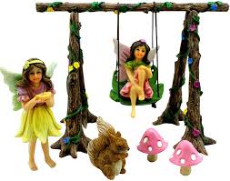Garden plastic baskets, pots & window boxes. Pretmanns Fairy Garden Fairies Accessories Fairy Figurine Boy Fairy Miniatures Set Fairy Garden Supplies 2 Pieces Figurines Patio Lawn Garden Rayvoltbike Com
