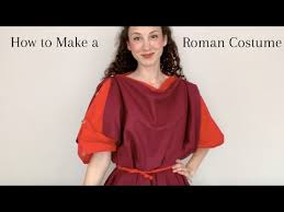 The stola was only worn by matrons, not by young girls or slaves (croom 2010). How To Make An Ancient Roman Costume Youtube