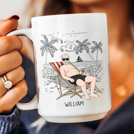 Macorner Personalized Retirement Keepsake Mug