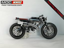 Moc Lego Technic Triumph Scrambler Instruction Triumph Scrambler Lego Technic Lego