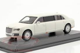 Сенат) is a luxury car developed by nami in moscow, russia. Schuco 1 43 Aurus Senat Staatslimousine Russland Vladimir Putin 2018 Weiss 450910100 Modellauto 450910100 4007864040773