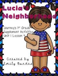 Lucia S Neighborhood Journeys 1st Grade Supplement Activities Galore Crafts And So Much More Lesso Journeys First Grade Sight Word Coloring Journeys Reading